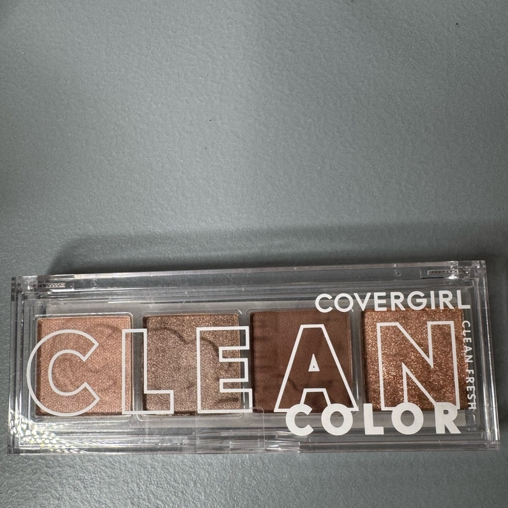 COVERGIRL Clean Color Eyeshadow Palette - Bronze & Brown Tones